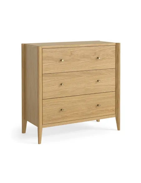 Teramo 3 Drawer Chest - Natural | Murphy Furniture
