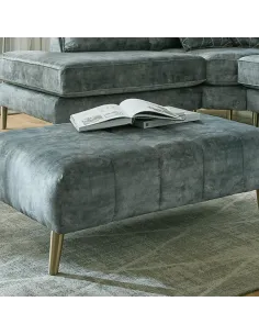Bohemia Fluted Bench Footstool | Murphy Furniture