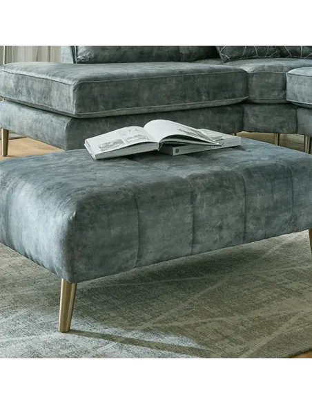 Bohemia Fluted Bench Footstool | Murphy Furniture