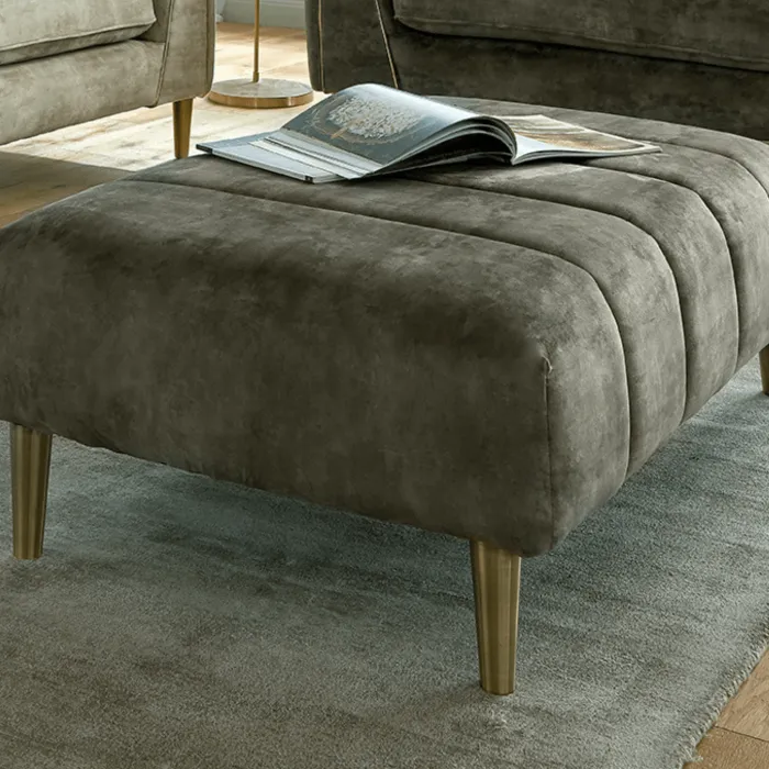Bohemia Fluted Bench Footstool | Murphy Furniture
