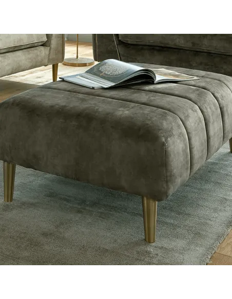 Bohemia Fluted Bench Footstool | Murphy Furniture