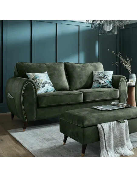 Sanremo 3 Seater Fixed Sofa | Murphy Furniture