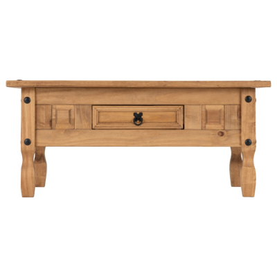 Corona 1 Drawer Coffee Table - Distresse | Murphy Furniture