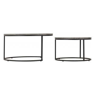 Athens Round Table Coffee Table Set - Co | Murphy Furniture