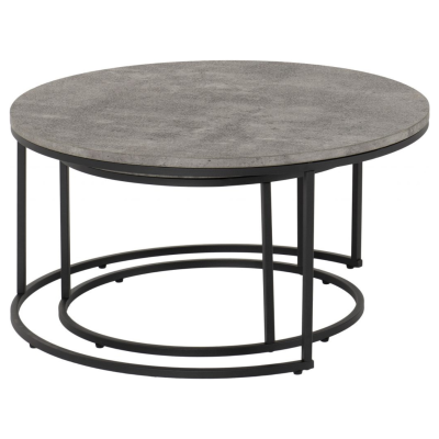 Athens Round Table Coffee Table Set - Co | Murphy Furniture