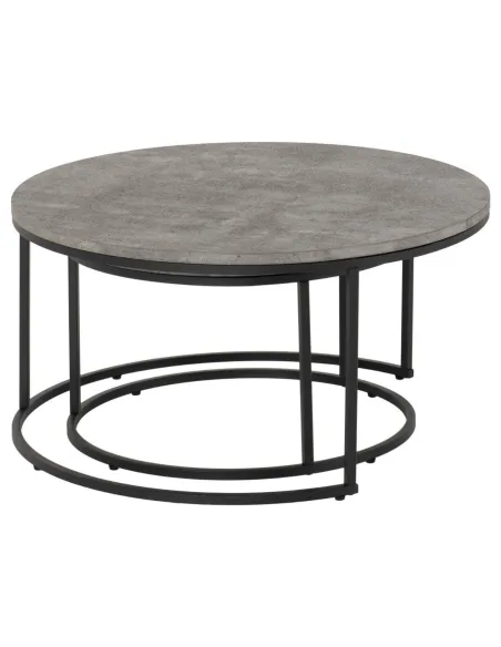 Athens Round Table Coffee Table Set - Co | Murphy Furniture
