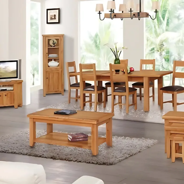 Lancaster Coffee Table - Solid Oak | Murphy Furniture
