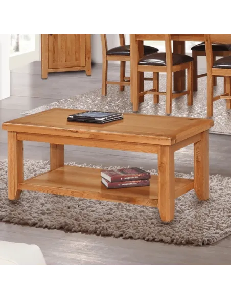 Lancaster Coffee Table - Solid Oak | Murphy Furniture