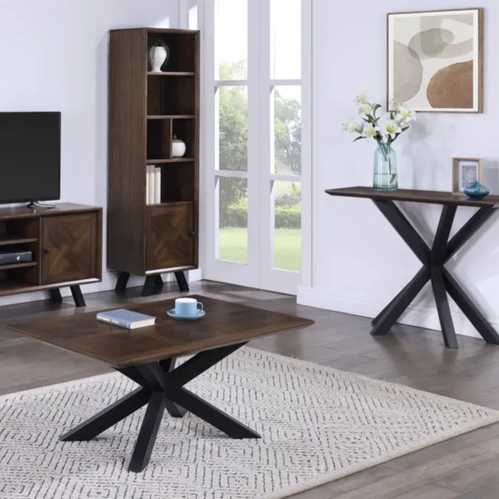 Nevada Rectangular Coffee Table with Par | Murphy Furniture