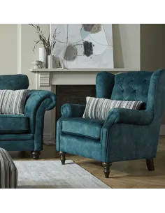 Charles Fixed Wing Back Armchair | Murphy Furniture