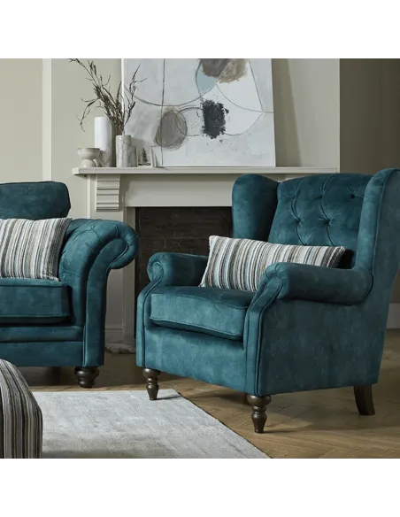 Charles Fixed Wing Back Armchair | Murphy Furniture