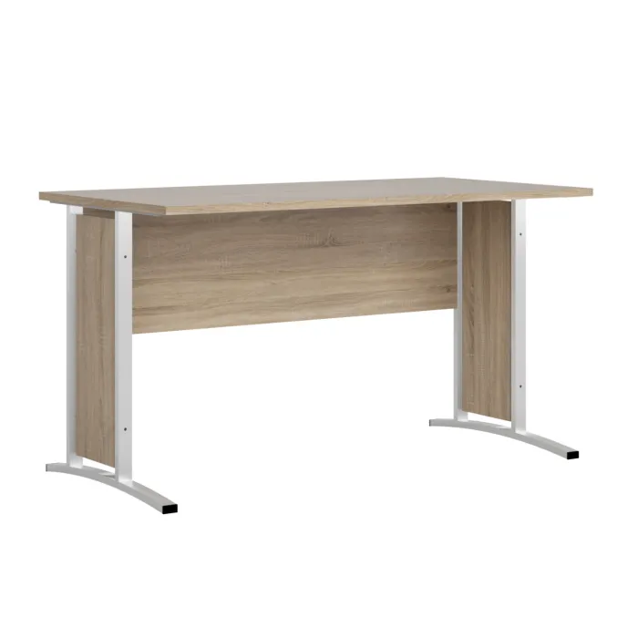 Office Line 1.6m Desk - Sonoma Oak | Murphy Furniture