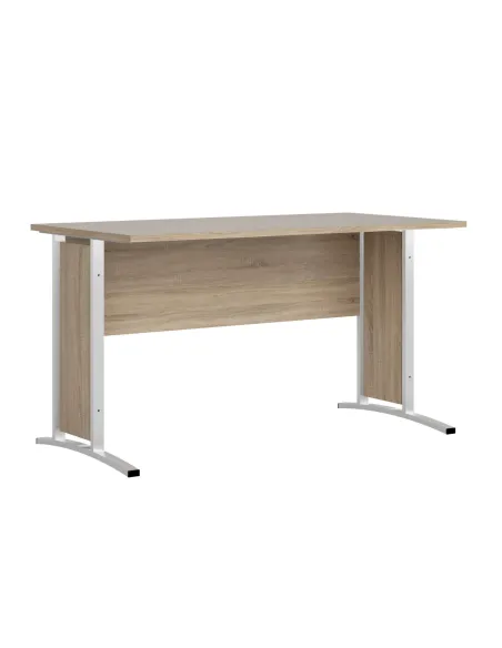 Office Line 1.6m Desk - Sonoma Oak | Murphy Furniture