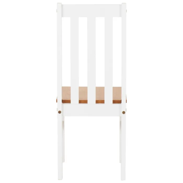 Ludlow 1+6 Dining Set - White/Oak Effect | Murphy Furniture