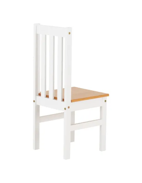 Ludlow 1+6 Dining Set - White/Oak Effect | Murphy Furniture