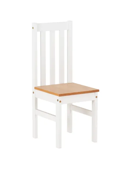 Ludlow 1+6 Dining Set - White/Oak Effect | Murphy Furniture