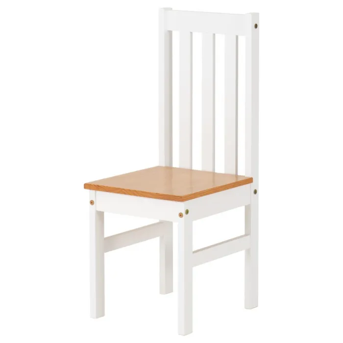 Ludlow 1+6 Dining Set - White/Oak Effect | Murphy Furniture