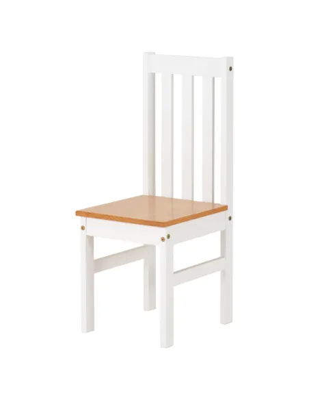 Ludlow 1+6 Dining Set - White/Oak Effect | Murphy Furniture