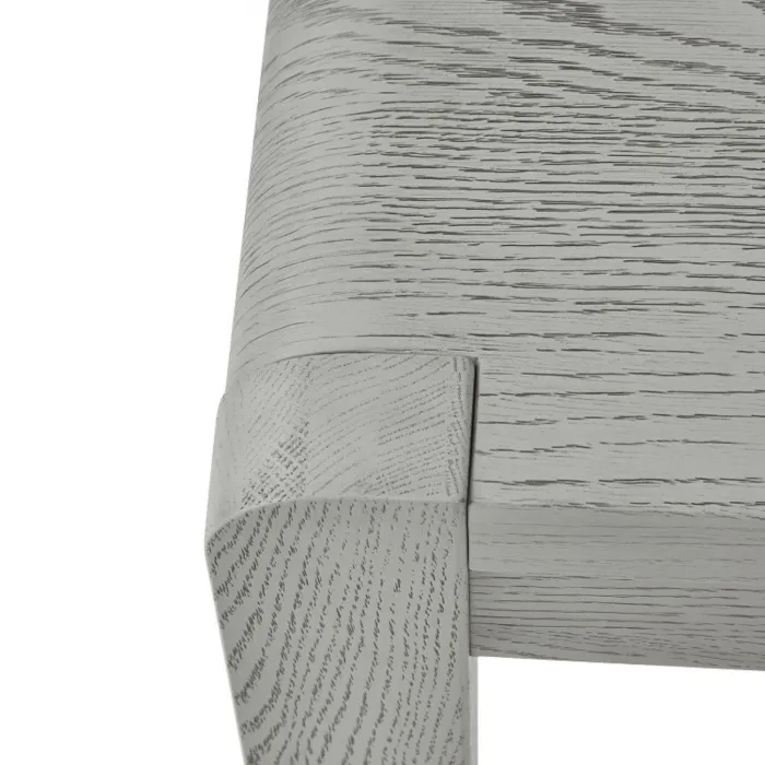 Tulip Dining Bench - Grey Stain Oak | Murphy Furniture