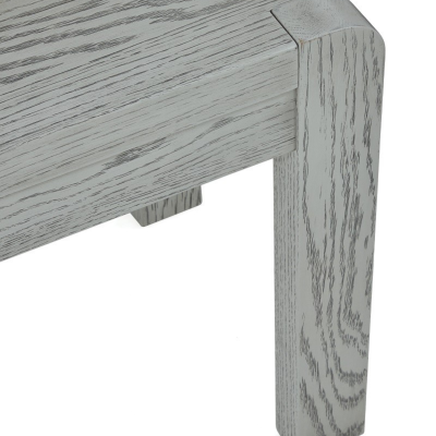Tulip Dining Bench - Grey Stain Oak | Murphy Furniture