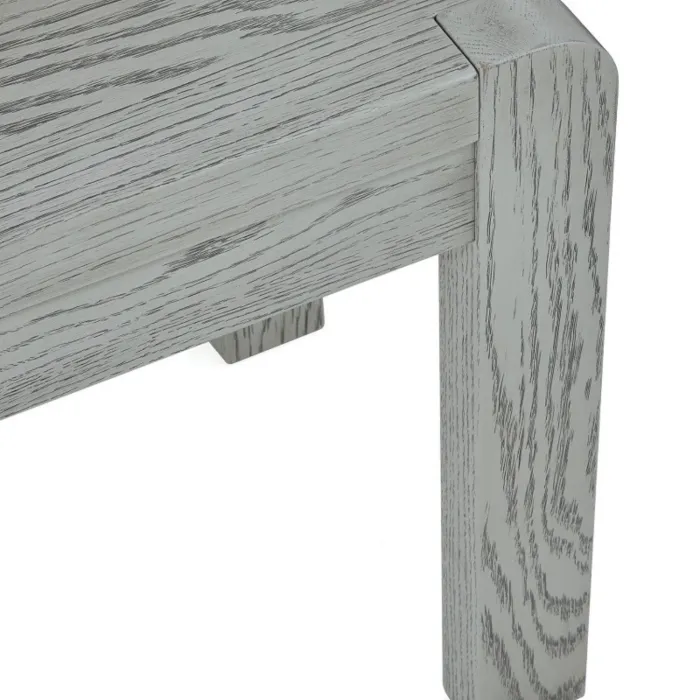 Tulip Dining Bench - Grey Stain Oak | Murphy Furniture