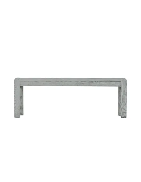 Tulip Dining Bench - Grey Stain Oak | Murphy Furniture