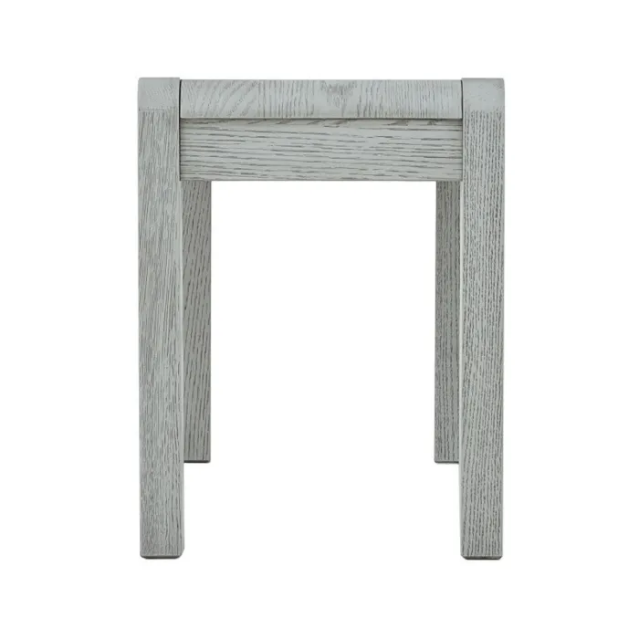 Tulip Dining Bench - Grey Stain Oak | Murphy Furniture