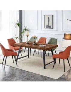 Doda Dining Table - Dark Wood | Murphy Furniture