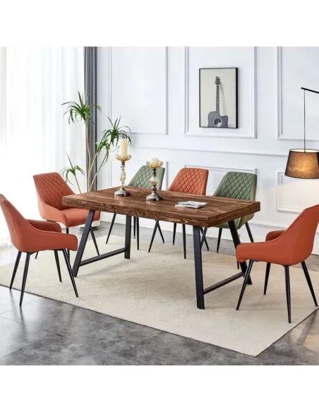 Doda Dining Table - Dark Wood | Murphy Furniture