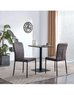 Tapas Square Dining Table -  Grey | Murphy Furniture