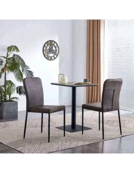 Tapas Square Dining Table -  Grey | Murphy Furniture
