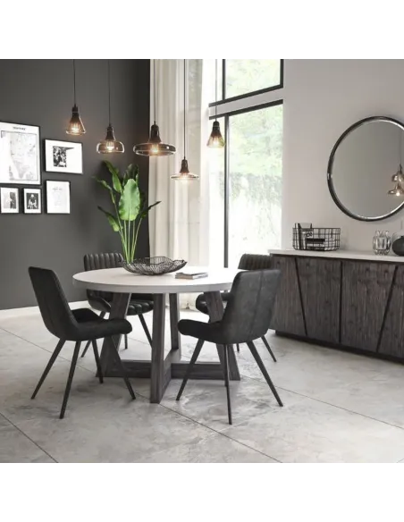 Aurelius 1300mm Round Dining Table - Whi | Murphy Furniture
