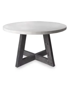 Aurelius 1300mm Round Dining Table - Whi | Murphy Furniture 2