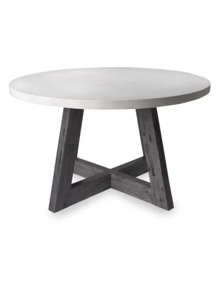 Aurelius 1300mm Round Dining Table - Whi | Murphy Furniture