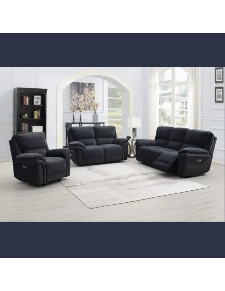 Bruno 2 Seater Power Recliner - Bowery I | Murphy Furniture
