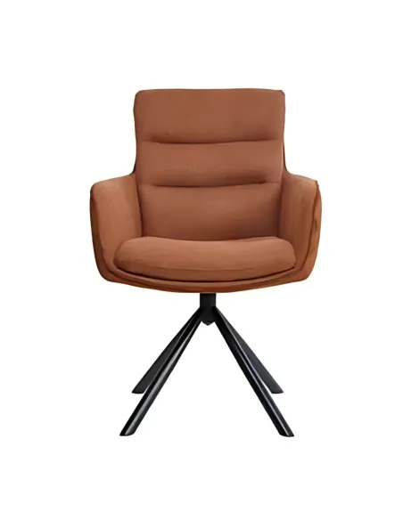 Vila Swivel Dining Chair - Tan | Murphy Furniture