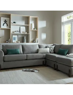 Preston 3 Corner 1 Sofa with Footstool w | Murphy Furniture
