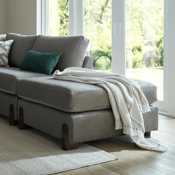 Preston 3 Corner 1 Sofa with Footstool w | Murphy Furniture
