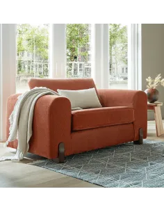 Preston 1.5 Seater Fixed Sofa Snuggler | Murphy Furniture