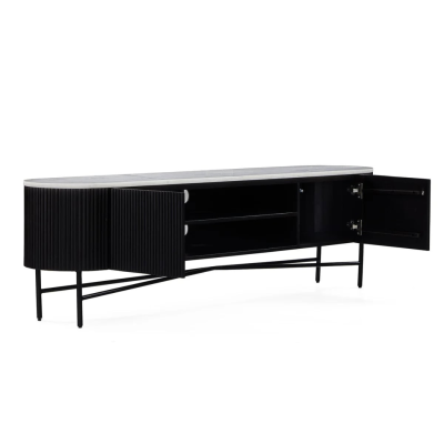 Lantine Extra Large Media Stand - Mango | Murphy Furniture