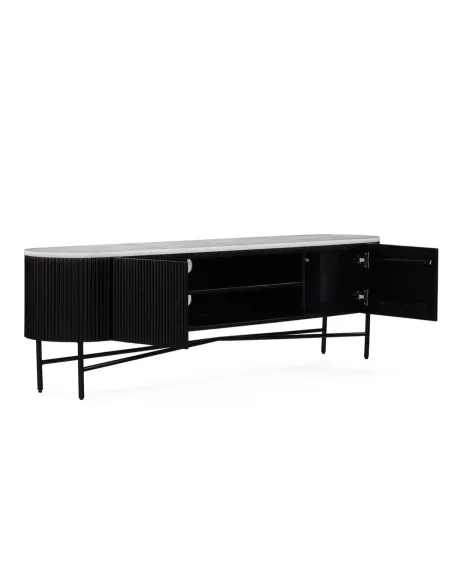 Lantine Extra Large Media Stand - Mango | Murphy Furniture
