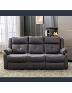 Schull 3 Seater Recliner Sofa - Anchor | Murphy Furniture