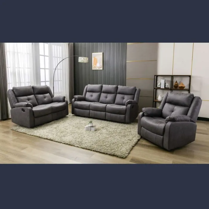 Schull 3 Seater Recliner Sofa - Anchor | Murphy Furniture