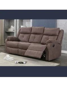 Schull 3 Seater Recliner Sofa - Chestnut | Murphy Furniture 2
