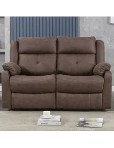 Schull 2 Seater Recliner Sofa - Chestnut | Murphy Furniture 2