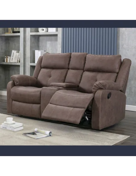 Schull 2 Seater Sofa with Console - Ches | Murphy Furniture