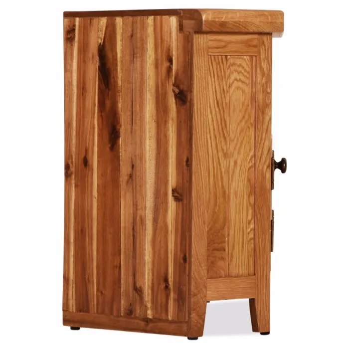 Lancaster Corner TV Unit - Solid Oak | Murphy Furniture