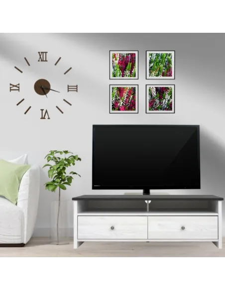 Hampshire 2 Drawer TV Stand - Larico Pine | Murphy Furniture