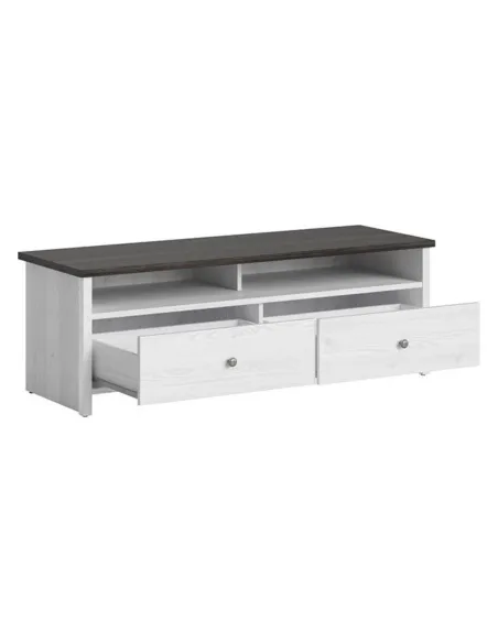 Hampshire 2 Drawer TV Stand - Larico Pine | Murphy Furniture