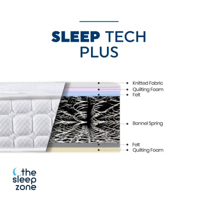 Sleep Zone 4ft6 Sleep Tech PLUS Mattress | Murphy Furniture